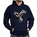 CafePress Sweat-shirt Transformers Swoop - Bleu - X-Large
