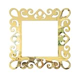 Forma del marco de fotos 3D: la forma aporta un elemento creativo y decorativo a la decoración del hogar.