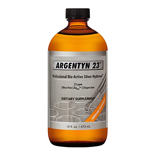 Argentyn 23Â® Professional Formula Bio-Active Silver Hydrosol for Immune Support* â€“ 16 oz. (473 mL) Value Size Twist Top Bottle â€“ Colloidal Silver â€“ Colloidal Minerals