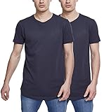 Modisch & angesagt: Das Long Tee ist etwas länger geschnitten und hat mit dem abgerundeten Saum noch einen echten Hingucker parat