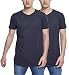 Produktbild Urban Classics Herren Shaped Long Tee T-Shirt, Mehrfarbig (Marine (2er-Pack) 00835), L