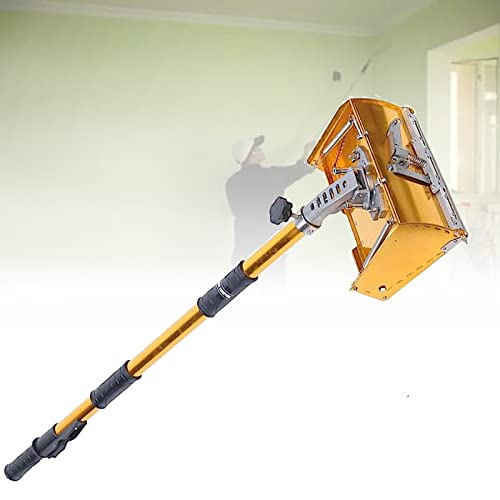 ALSUP Set de Acabado Mango Ajustable Taping Herramientas, Drywall Llana Ajustable Drywall Acabado Plano, con Ajustable 98-180 cm Caja de Mango Platinum Drywall Herramientas