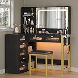 CollaredEagle Vanity Desk with...