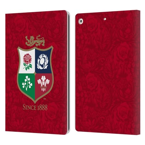 Étui iPad 10.2 Apple housse cuir portefeuille British and Irish Lions 2025