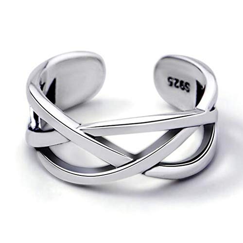 Auriselle Herrenring Verstellbar | Vintage Wikinger Design | Offener Ring Aus Kupfer | Gothic Schmuck