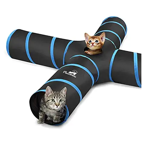 Pawaboo Túnel 4 Vías para Gatos Cover