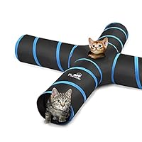 Suède 3-weg Kattentunnel - Binnen Speelgoed voor Katten Konijnen Fretten - Grijs Suède 3-weg Kattentunnel - Binnen Speelgoed voor Katten Konijnen Fretten - Grijs