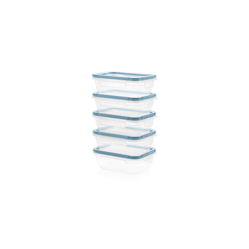 Snapware-Total-Solution-10-Pc-Plastic-Food-Storage-Containers-Set-3-Cup-Rectangle-Meal-Prep-Container-Non-Toxic-BPA-Free-Lids-with-4-Locking-Tabs-Microwave-Dishwasher-and-Freezer-Safe