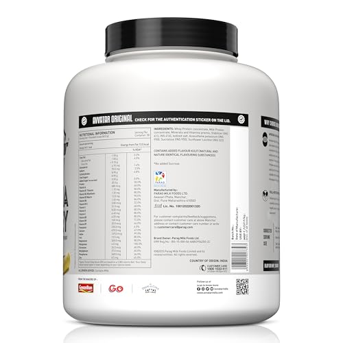 Image of avvatar ALPHA WHEY PROTEIN | 2Kg | Malai Kulfi Flavour | 25g Protein | 50 Servings