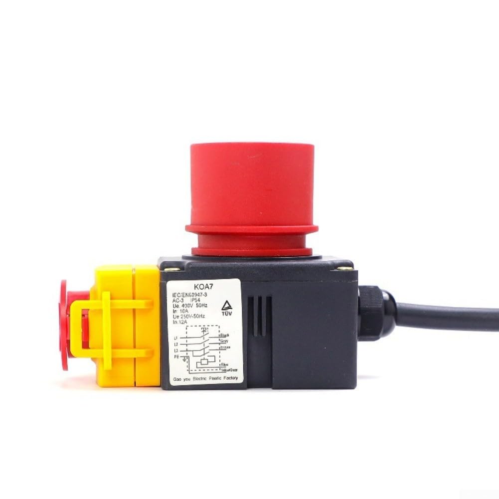 Interruttore elettromagnetico 400V con spina industriale 5P (400V)