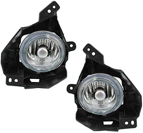 Compatible con 11-14 Mazda2 Mazda 2 Conjunto de lámpara antiniebla de conducción delantera con par de bombillas
