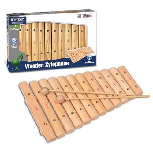 Bontempi - XLW 12 - Holzxylophon, 12 Noten, 35cm