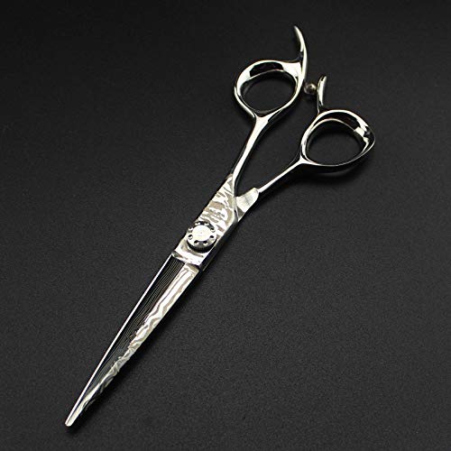 Ciseaux de coiffure professionnels en acier Damas 6 pouces pour coupe haute précision
