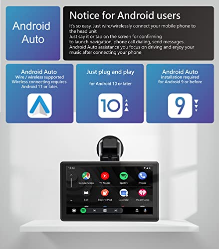 CORAL-VISION-Wireless-Lite-A-CarPlay-Dashboard-Console-Economic-Slim-Light-Version–Complete-Wireless-Apple-CarPlayMirrorlink-Android-AutoMirrorlink-Including-10M-720P-Backup-Camera