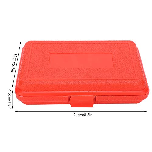 Blocchi Paralleli, Blocchetti 1-2-3 Blocco di precisione 13x21x4,5cm Blocchi di Precisione Blocchetti di Acciaio Temprato Metriche,23 Fori Parallela Strumenti Tornio Precisione per Macchina Utensile