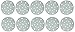 Festool 497156 P320 Grit, Granat Abrasives, Pack of 10