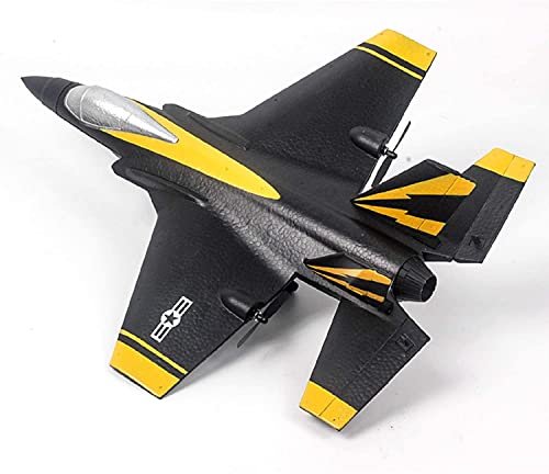 Landbow RC Plane - 2.4Ghz 4 Channels Remote Control Airplane Ready to Fly,RC Plane Built in 6-Axis Gyro,3D/6G Fly Modes RC Jet for Advanced Kids Adult,RC Airplane for Beginner (Black)