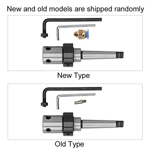 Morse Taper,Deosdum Mt2 3/4 in. Weldon Shank Arbor Morse Taper Internal Cooling Drill Sleeve R8 Adapter Industrial Tool Mt2 19.05Mm Mt2 Weldon - Image 3