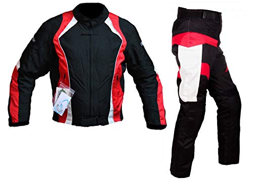 WinNet Completo giacca e pantalone da moto in