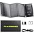 MARBERO Solar Panel 21W Foldable Solar Panel for Portable Power Station Solar Generator, iPhone, Ipad, Laptop, QC3.0 USB Ports & DC Output(3 Interchangeable Adapters) for Outdoor Camping Van RV Trip