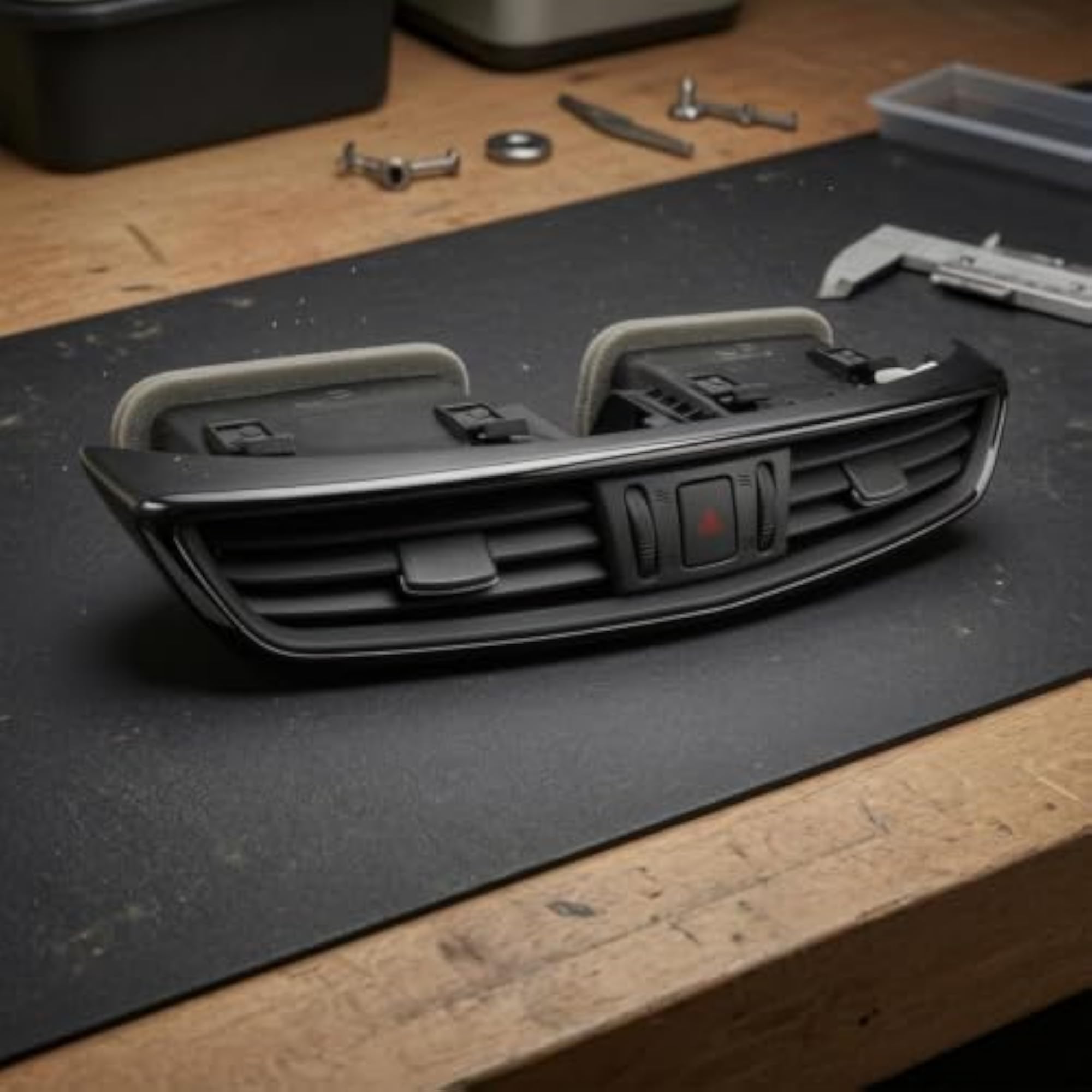 Curved Front Frame Automotive Compact SUV Vent Assembly