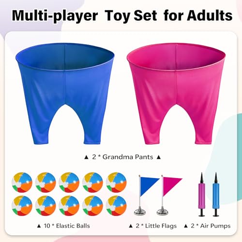 image for EFCRBS Granny Pants Yard Game for Adults (40 in * 31.5 in),2Pcs Granny