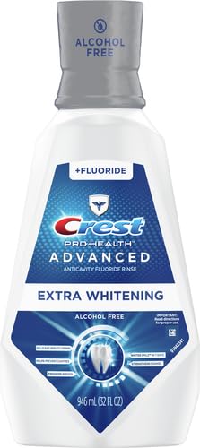 image for Crest Pro-Health Advanced Mouthwash, Alcohol Free, Extra Whitening, En