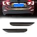 GTINTHEBOX 3D Optic LED Rear Bumper Reflector Brake Tail Lights w/Sequential Turn Signal Lamps, Strobe Brake Lighting Kit For Infiniti Q50 QX56 QX60 QX80 Nissan Pathfinder Rogue