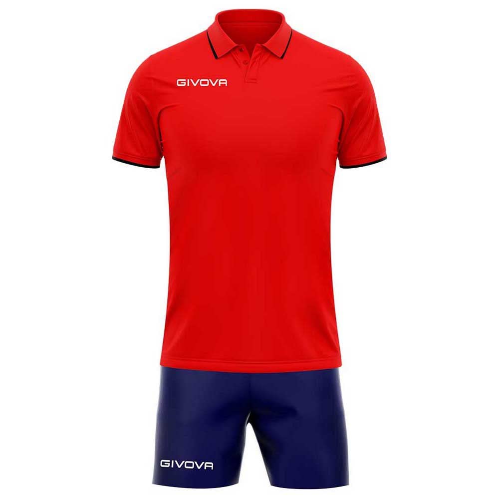 Givova KIT STREET ROSSO/BLU Tg. 4XL