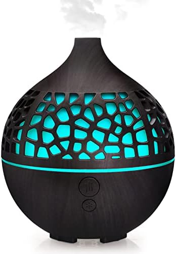 Etherische Olie Diffuser 180 ml, Ultrasone Aromatherapie Geurvers...