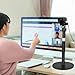 Mippko Webcam Camera Stand Phone Holder for Desk,1/4