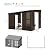 Domi 8x12FT Sunroom,Wall Mounted Gazebo Solarium with Front Door, Both Side Entrance, Galvanized Steel Sloping Roof, Moveable PC Screen, Outdoor Permanent Sun Room Lean to Gazebo for Deck Patio