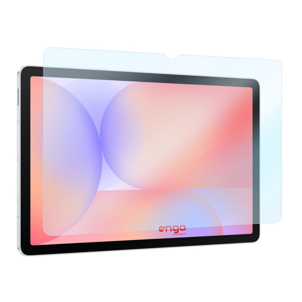 Engo Samsung Galaxy Tab S10 Lite 10.9 İnç İle Uyumlu Ekran Koruyucu 9H Temperli Kırılmaz Esnek Nano Cam, Çizilmeye Ve Darbeye Dayanıklı Koruma, Hd Şeffaf