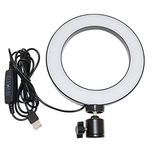 LED Selfie Ring Light with Hot Shoe Adapter