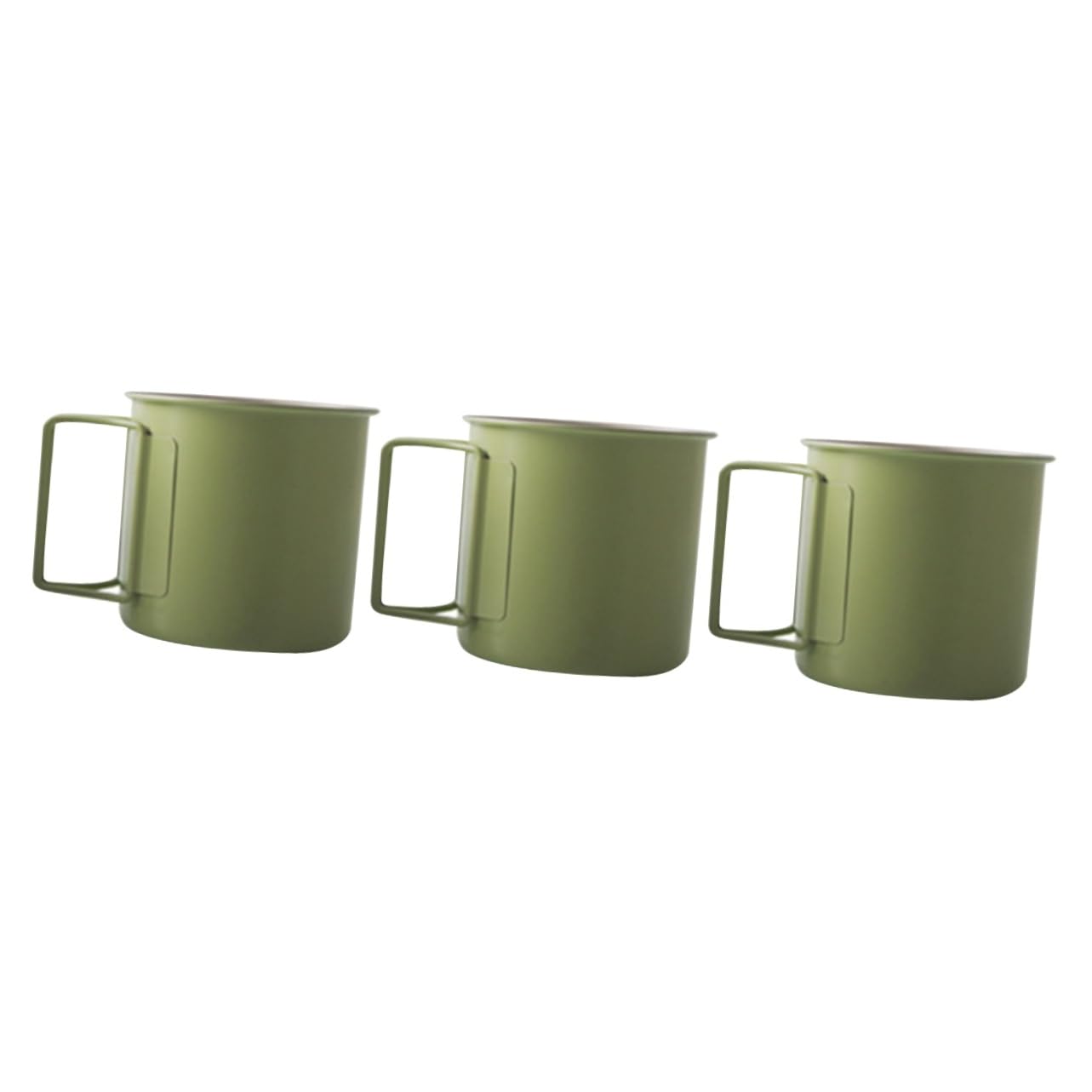 VANZACK 3stücke Campingbecher Mit Klappfunktion Faltbare Camping Tasse Für Outdoor-aktivitäten Reise Und Picknick Rostfreies Material Praktischer Trinkbecher Für Kaffee Bier Und