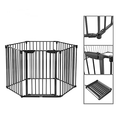 30InchTall Pet Exercise Playpen 6 Panel Folding Indoor/Outdoor