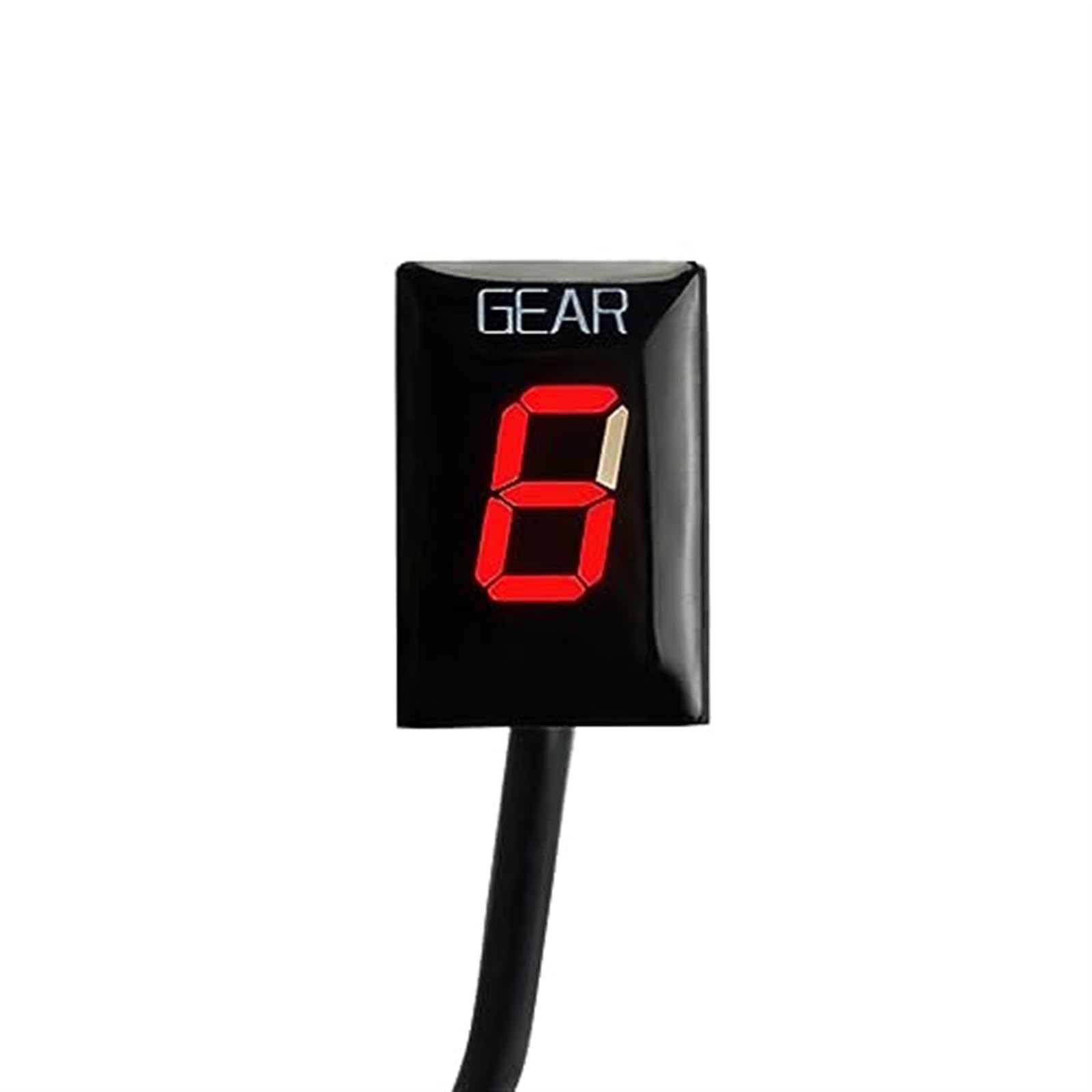 Ganganzeiger Motorradzubehör 1-6 Ganganzeigeanzeige, for CBR929RR CBR 929RR 2000 2001 CBR954RR CBR 954 RR 2002 2003(Black Red)