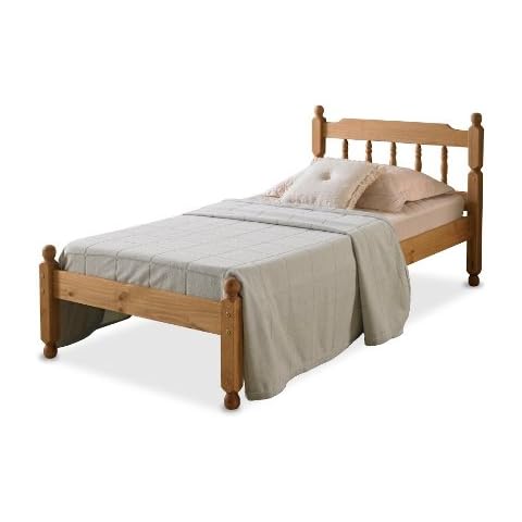 3'0 Colonial Spindle Bed in Waxed Pine Cover