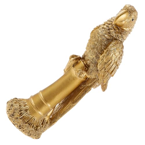 Statue de perroquet réaliste en résine pour meuble chic - 6