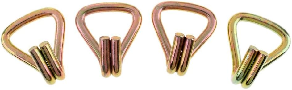 Pack 4 Ratchet 1" Tie Down Webbing Strap Double J Hooks Trailer Tow Lashing AccessoriesHome & Garden|Tools|Tie Downs & Straps