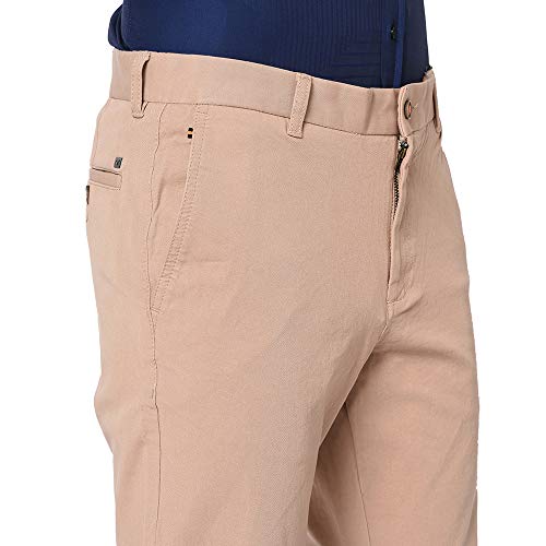 Image of blackberrys Me. Peach Coloured Mens Trousers (Size: 32)-EK-Kayak # Peach