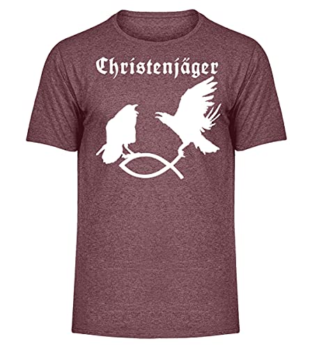 T-shirt Hugin et Munin Odin pour homme t-shirt multicolore chiné XXL