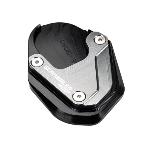 Plaque de béquille Scrambler 400X moto CNC élargisseur haut de gamme