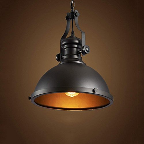 Lámpara industrial de hierro forjado GZ Chandelier con diseño retro para restaurante