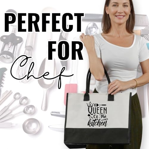 Bolsa tote canvas para mujer con cierre y correa miniatura 3