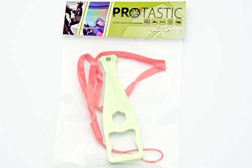 PROtastic Aluminio Metal Llave para GoPro plástico Tornillos