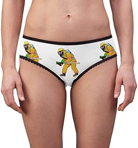 Fireman Panties, Fireman Underwear, Briefs, Cotton Briefs, Funny Underwear, Panties For Women