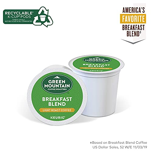 Green Mountain Coffee Roasters Breakfast Blend, Single-Serve Keurig K-Cup Pods, Light Roast Coffee Pods, 24 Count (Pack… - Image 6