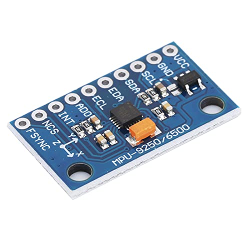 MPU-9250 GY-9250 Sensor Magnético De Aceleración De Giroscopio De 9 Ejes Y 16 Bits 3~5 V - Sensor Alto Para Proyectos De Robótica, Drones Y IoT