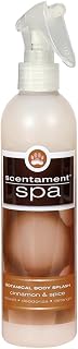 Best Shot Scentament Spa Botanical Body Splash, Body Spray Conditioner for Pets, Cat and Dog Cologne Spray, Alcohol-Free, Ready To Use, Cinnamon Spice, 8 Oz.
